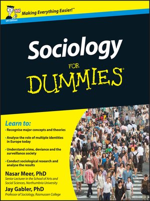 cover image of Sociology For Dummies